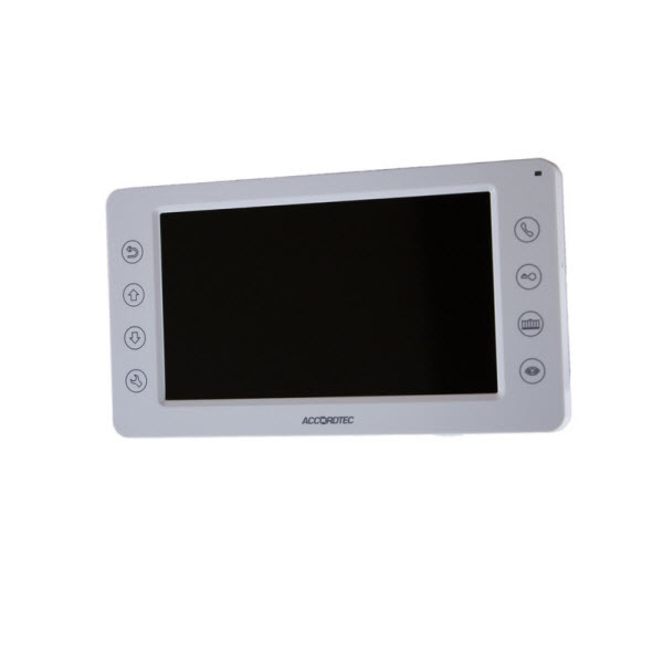 AT-VD750C/SD WH - монитор видеодомофона AccordTec 7" TFT