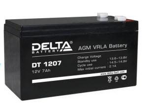 7.0-12V - Аккумулятор, 7.0Ач, 12V, 151х65х96мм