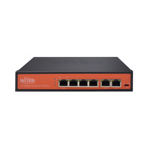 WI-PS205 - коммутатор неуправляемый Wi-Tek 6 портов 