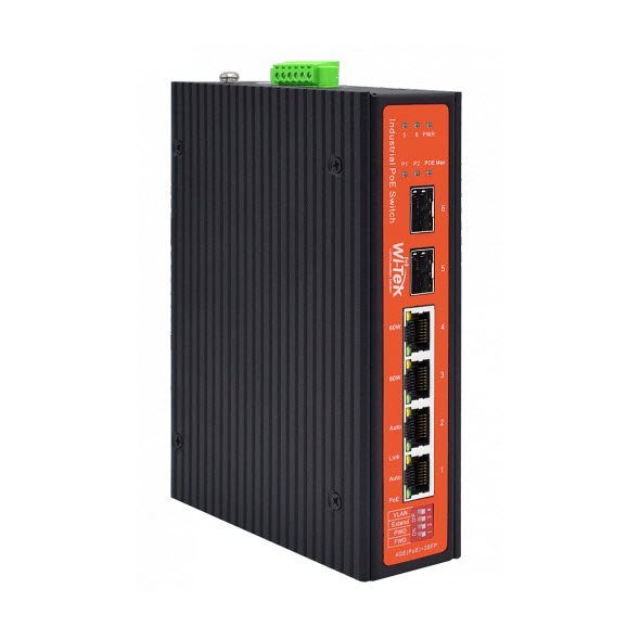 WI-PS306GF-I - коммутатор неуправляемый промышленный Wi-Tek 6 портов