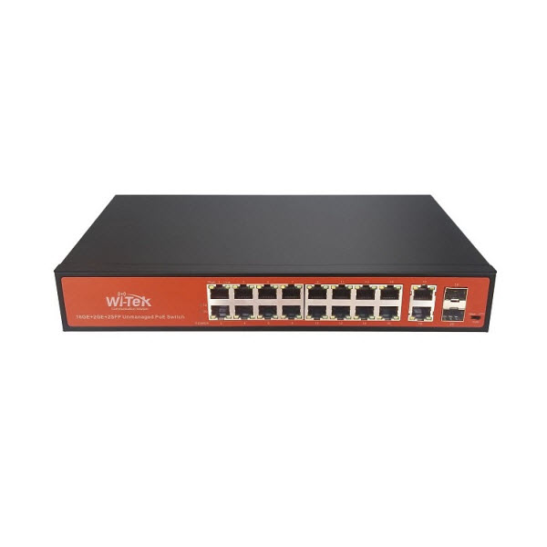 WI-PS320GF - коммутатор неуправляемый Wi-Tek 18 портов